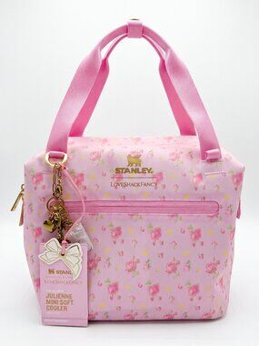 Stanley Pink Insulated Lunch Bag, Floral Cooler Bag, Stanley Carry Bag, Pink Bag